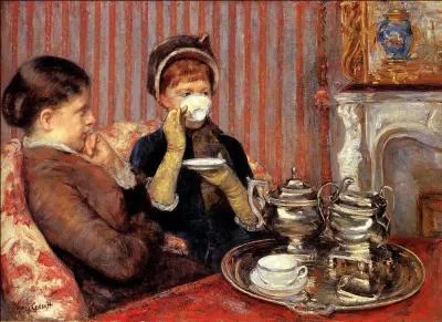 Qui a peint "Le thé de l'après-midi" ?