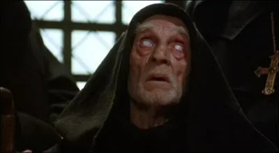 Je suis Michael Lonsdale ; dans le film "Le ?om de la rose" je joue le r&ocirc;le de...