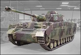 Le Panzer IV est un char :