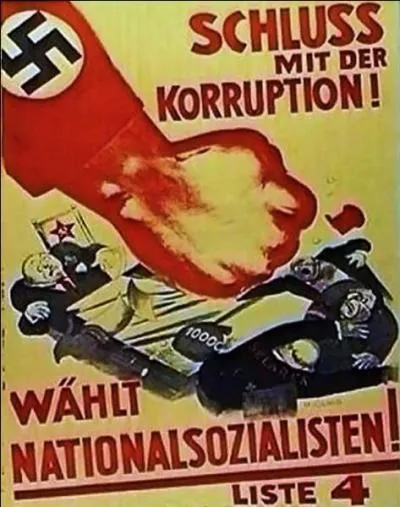 Comment se nomme le parti politique dont il devient le chef en 1933 ?