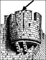 En architecture, c'est la partie pleine d'un parapet située entre deux créneaux. On appelle cela , un mer...