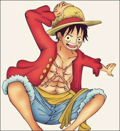 Qui a fait la cicatrice sur le torse de Luffy ?