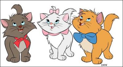 De quel film d'animation proviennent ces chatons ?