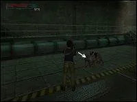 Avec qui Kurtis se bat-il à la fin du niveau "Zone blanche" ?