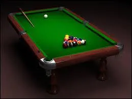 Au billard américain, quel numéro figure sur la boule de couleur noire ?