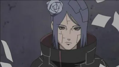 Je suis l'unique membre féminin de l'Akatsuki et manipule le papier. Je me nomme :