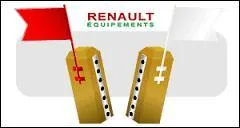 Le fanion rouge se trouve à gauche de l'obstacle. Vrai ou faux ?