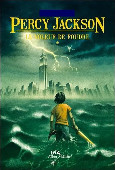 Qui a publié "Percy Jackson", une série de cinq romans basés sur la mythologie grecque ?