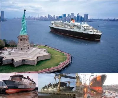 Pour ce chantier naval, c'est la gloire ! Ils ont construit un paquebot pour l'adversaire traditionnel de la Marine française. Plus exactement, ils ont construit ce paquebot pour une des plus réputées compagnies, la « Cunard ». En plus, cela sera le plus grand paquebot au monde ! 
Quel est ce paquebot ?