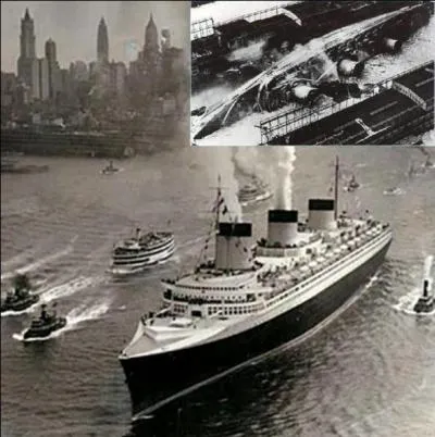 J'ai eu une carrière très courte. Symbole du luxe, j'ai navigué entre l'Europe et les USA pendant 3 ans. J'ai « vécu » 10 ans. La 2e Guerre mondiale provoquera ma fin, même si cette fin fut accidentelle. En 1941, on m'a rebaptisé USS Lafayette.