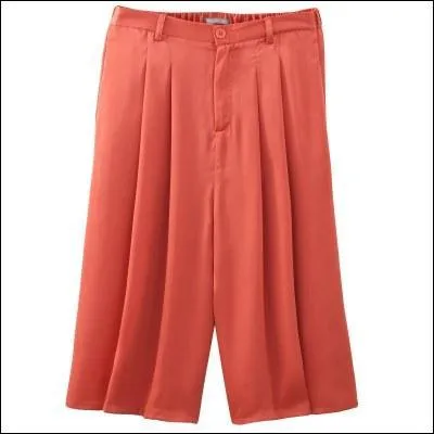 Que les couleurs pètent ! Comme sur ce... cette... jupe ou bermuda ? ! Quelle est cette chose représentative de l'ère 70's ?