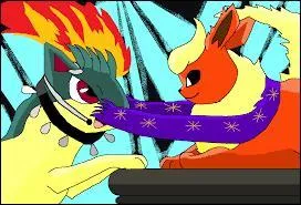 Quand Feurisson et Pyroli font un uf, à l'éclosion, on obtient un _____ ou un _____ ! [2 réponses]