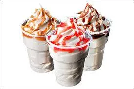 Dans quel fast-food trouve-t-on un dessert glacé appelé "Sundae" ?