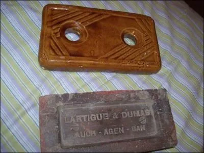 A quoi utilisait-on ces briques en terre cuite ?