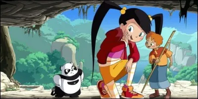 Dans "La petite géante", quelle forme a le sac à dos d'Emilie ?