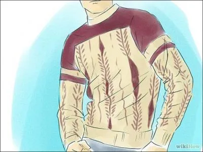 Vrai ou faux ? Ce genre de pull à motifs n'était pas du tout porté par les garçons de l'ère 80's.