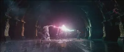 Les membres de l'Ordre du Phénix et Albus Dumbledore viennent en aide à Harry Potter et ses amis. Le directeur de Poudlard défie Lord Voldemort. Qui sort vainqueur de ce combat ?