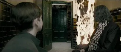 Albus Dumbledore lui rend visite dans les années 1930. Que fait le directeur de Poudlard lorsque le jeune garçon lui demande de prouver qu'il est bien un sorcier ? (scène dans "Harry Potter et le Prince de Sang-Mêlé")