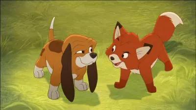 Cette image est extraite de "Rox et Rouky, où est Rox sur l'image ?