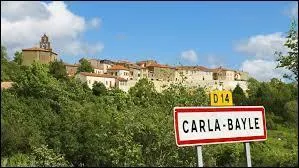 Nous arrivons à Carla-Bayle. Commune Ariégeoise, elle se situe en région ...