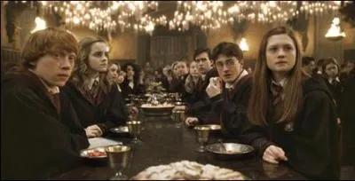 Face à la ligne défendue par Dolores Ombrage et le Ministère de la Magie, les élèves de Gryffondor, Poufsouffle et Serdaigle souhaitent changer les choses. Quelle élève de Gryffondor à l'idée de proposer la première la création d'un mouvement de résistance dans lequel Harry Potter dispenserait les leçons ?