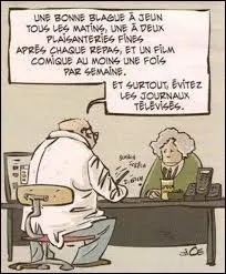 J'espère que vous n'êtes pas atteint d'...