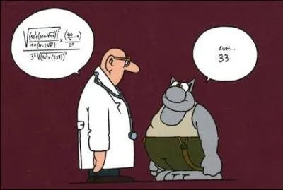 Si elle n'est pas causée par mon quiz, c'est sûrement une...