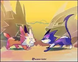 Ces 2 Pokémons sont frère et sœur, donc leurs parents sont ... ou ... (2 réponses)