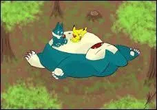 Si ce Ronflex a un bébé Goinfrex et un autre Pikachu, cela veut dire que l'autre parent est un ... ou un ... ou un ... (3 réponses)