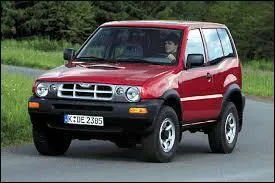Cousin du Nissan Terrano II, ce 4X4 se nomme ...