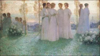 Qui a peint "'Le dimanche" ?