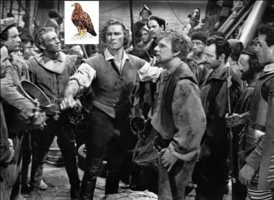 Dans ce film de Michael Curtiz sorti en 1940, on retrouve Errol Flynn, habitué des films d'action. Il se retrouve dans la peau d'un corsaire mandaté par la reine d'Angleterre en vue d'affronter la flotte espagnole, l'invincible Armada. Indice : regardez bien l'image.