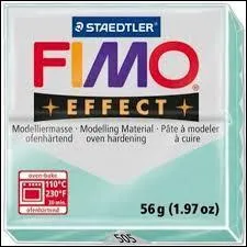 Quels sont le nom et le numéro de ce pain de Fimo ?