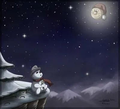 Aux paroles de cette chanson connue "J'ai demandé à la lune si tu voulais encore de moi", qu'à répondu la lune ?