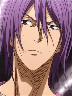 Dans « Kuroko's Basket », une partie du nom de ce gourmand signifie « violet ». Il s'agit de :