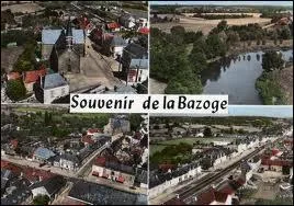 La Bazoge est une commune des Pays-de-la-Loire situ&eacute;e dans le d&eacute;partement ...