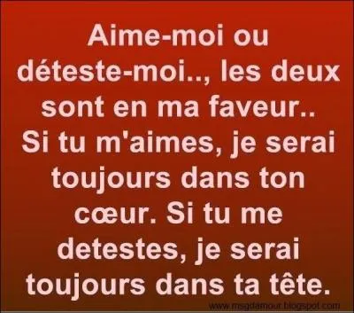 Qui aurait pu interpréter "Mi amor" ?