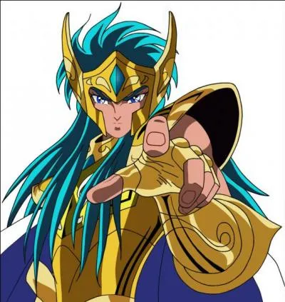 De quel signe est ce chevalier d'or ?