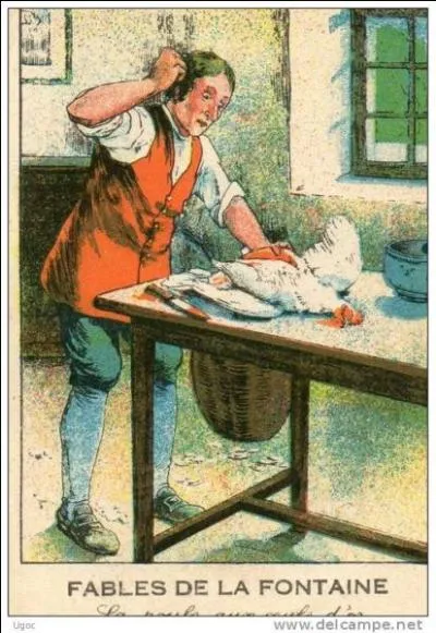 Fable de La Fontaine, quel métal figure dans son titre ?