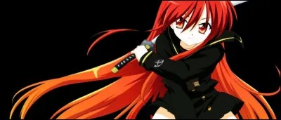 Dans "Shakugan no Shana", cette Flame Haze qui a pour mission de préserver l'équilibre du monde. 
Son nom est :