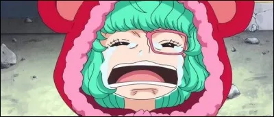 Dans "One Piece", ce personnage possède le pouvoir de changer tout ce qu'elle touche en jouet. 
Elle s'appelle :