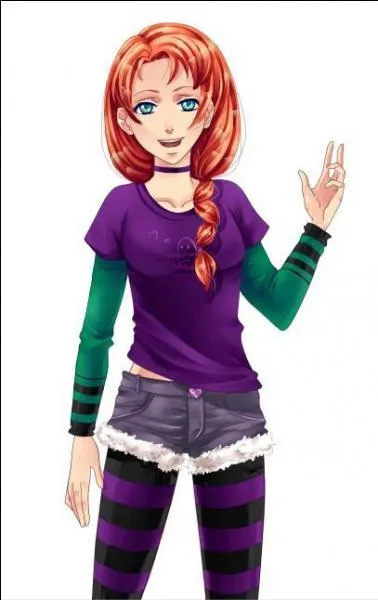 Qui est celle jolie petite rousse ?