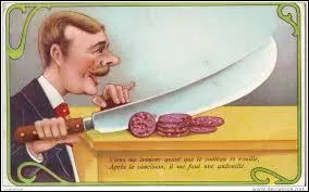 Selon une expression bien connue, quel élément est "à couper au couteau" lorsqu'il se révèle très dense et épais ?