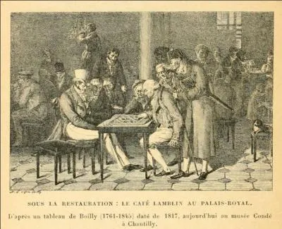 Sous quelle période de l'histoire française a-t-on donné le nom de canapé aux doctrinaires ?