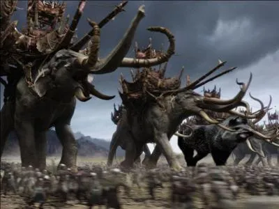 Dans quel film avez-vous vus les "Oliphants" ?