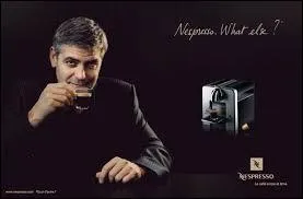 Quel acteur français est apparu au côté de Georges Clooney dans une publicité pour la marque Nespresso en 2014 ?