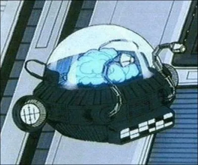 Qui se souvient de ce cerveau volant dans un dessin animé des années 80 ?