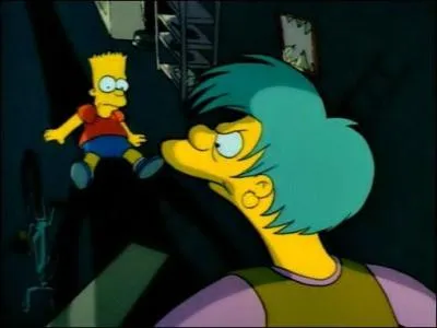 Dans quelle saison les enfants Simpson sont-ils gardés par une baby-sitter recherchée par la police ?