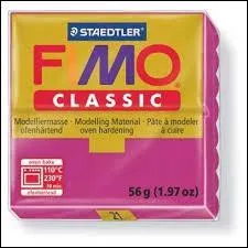 Quels sont le nom et le numéro de ce pain de Fimo ?
