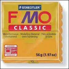Quels sont le nom et le numéro de ce pain de Fimo ?